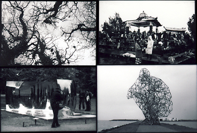 YPEY, BROMO, LONDON (ANISH KAPOOR), LELYSTAD (ANTONY GORMEY) © Volker Ellerbeck